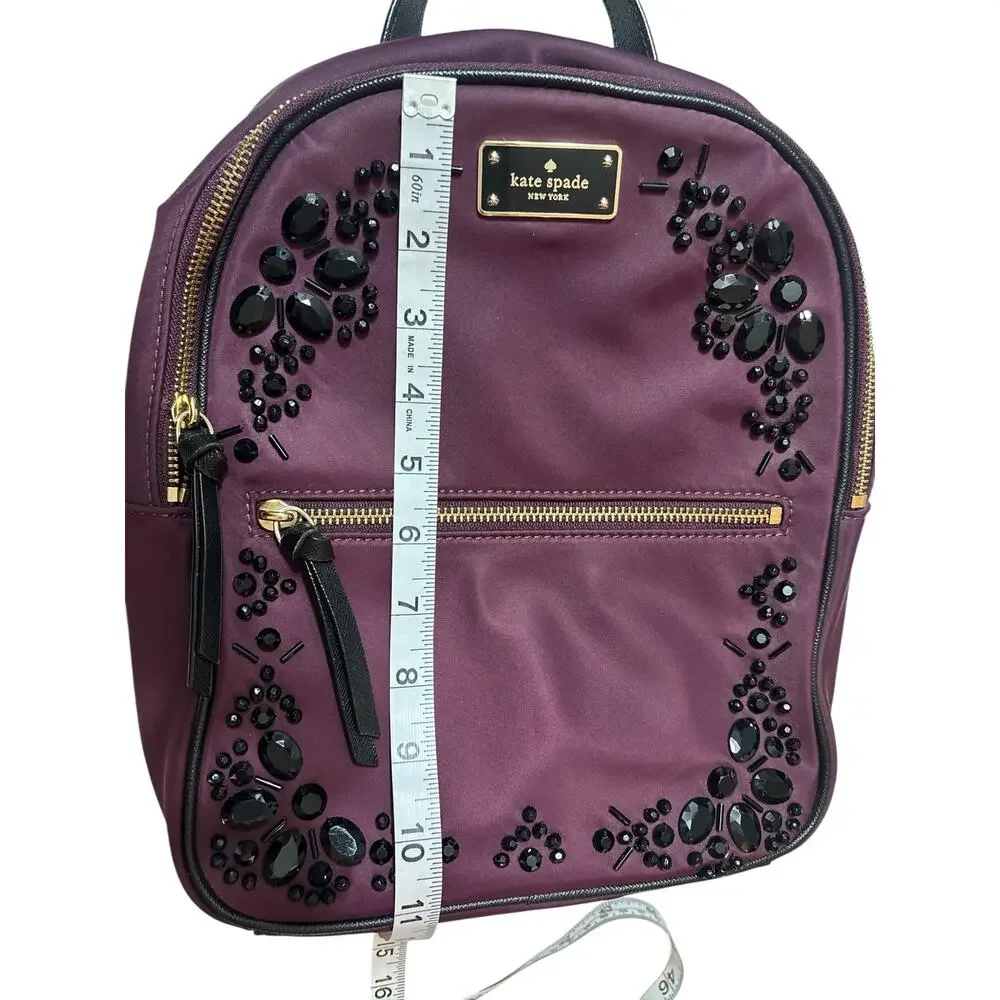 Kate Spade Wilson Road Embellished Small Backpack with COA